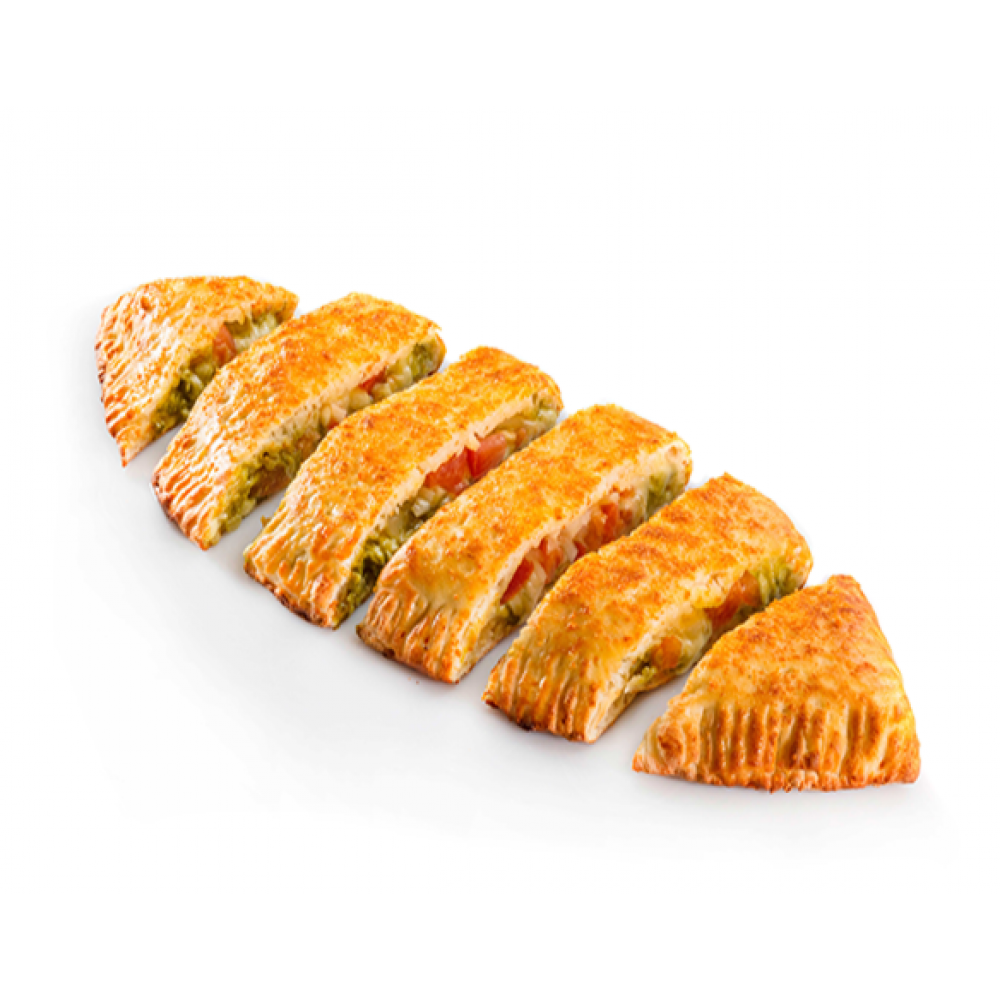 Сырные ломтики с овощами Сырные ломтики с овощами