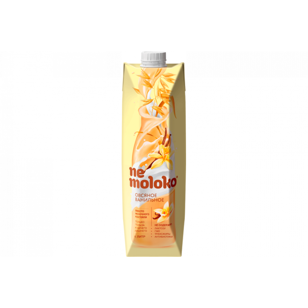 Напиток овсяный «NeMoloko» Ванильный, 1 л Напиток овсяный «NeMoloko» Ванильный, 1 л