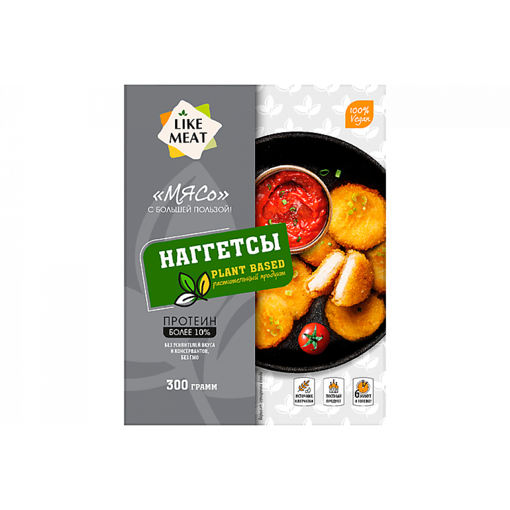 Наггетсы «Like Meat», 300 г Наггетсы «Like Meat», 300 г
