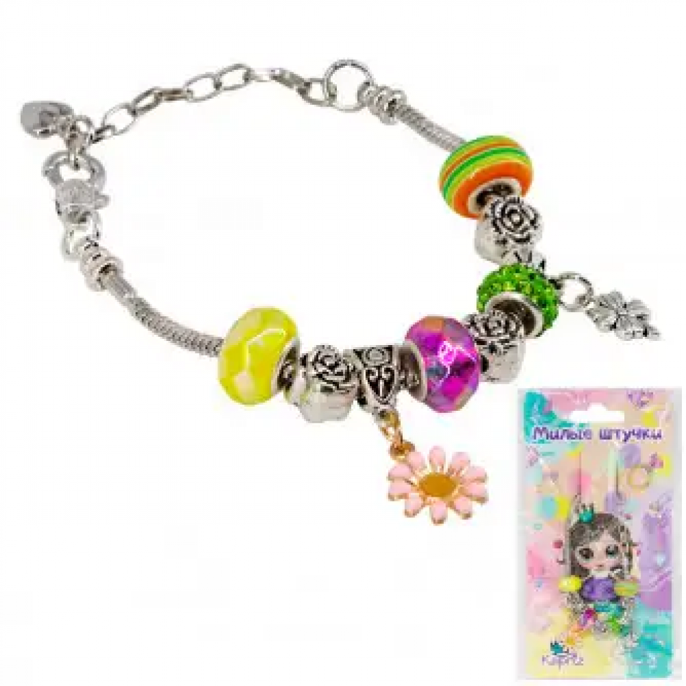 Браслет с шармами Miss Kapriz MK2066-A2 FCJ0919265 Браслет с шармами Miss Kapriz MK2066-A2 FCJ0919265