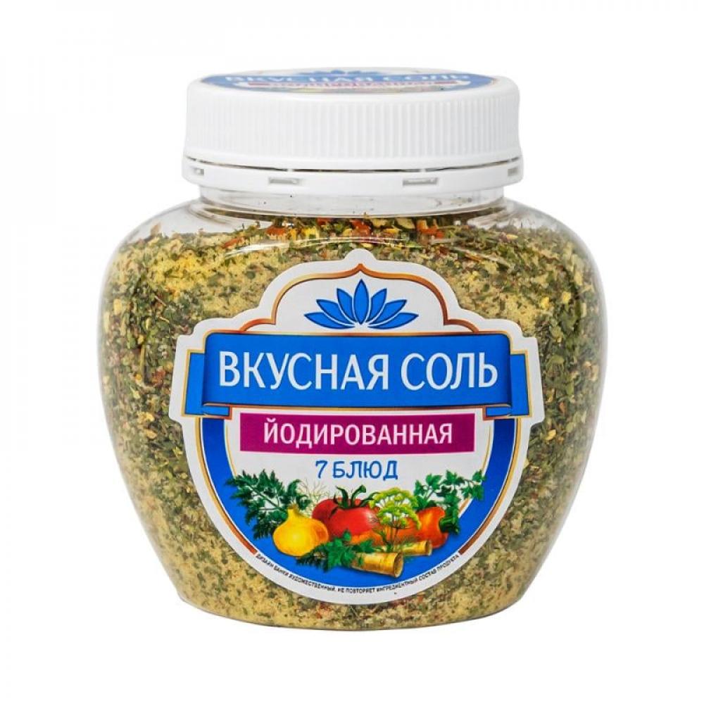 Соль йодированная "Вкусная", 400 г, в ассортименте Соль йодированная "Вкусная", 400 г, в ассортименте