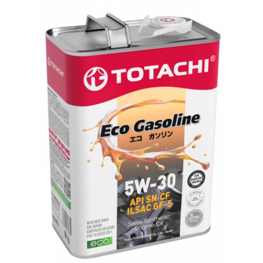Масло моторное TOTACHI Eco Gasoline 5w30 4л Масло моторное TOTACHI Eco Gasoline 5w30 4л