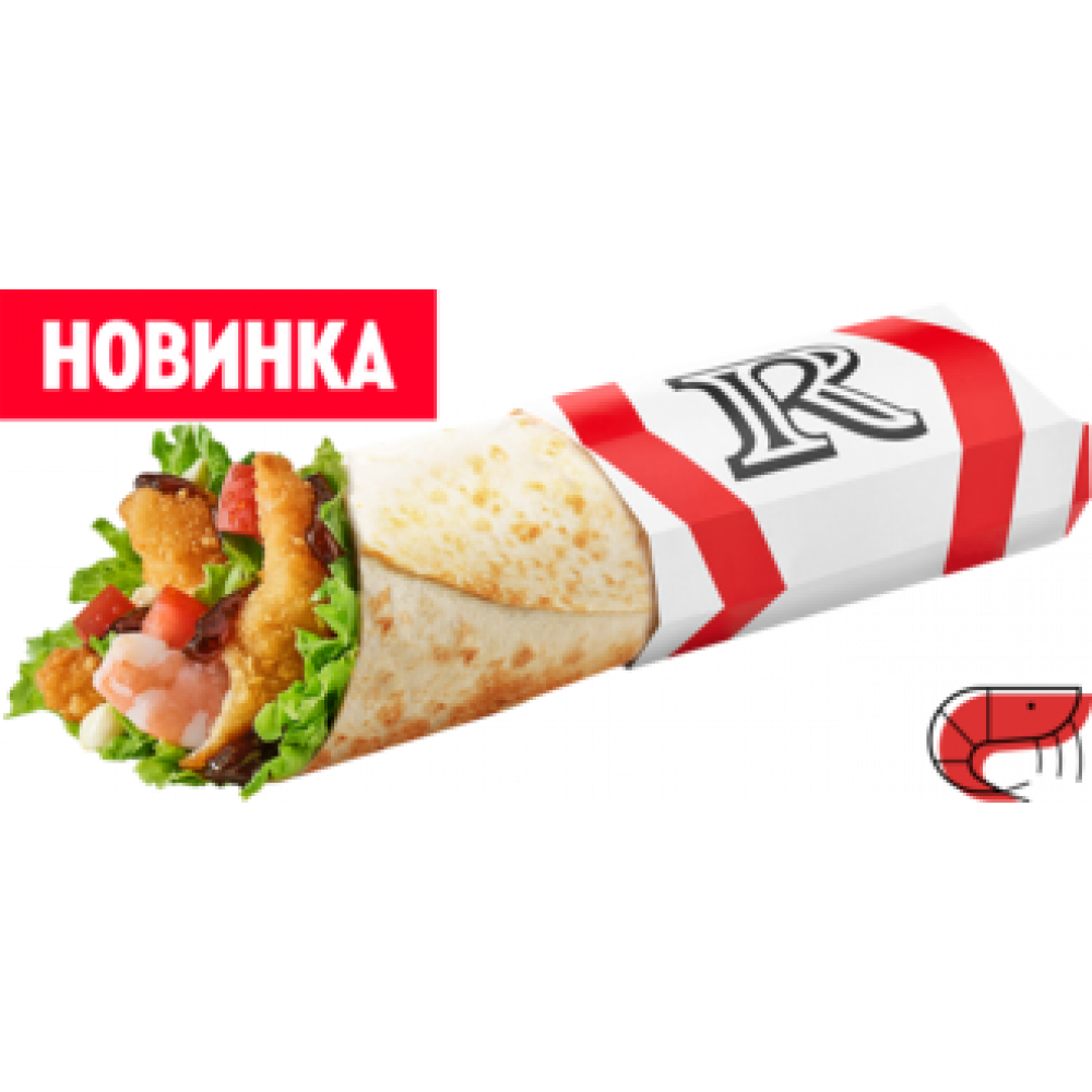 Терияки Ролл с креветками Терияки Ролл с креветками