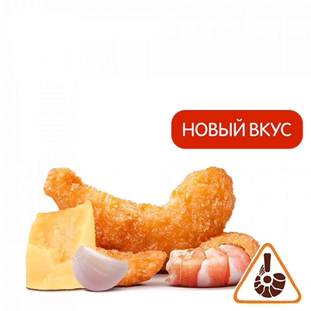 Креветки Пармезан и Чеснок (3 шт.) Креветки Пармезан и Чеснок (3 шт.)