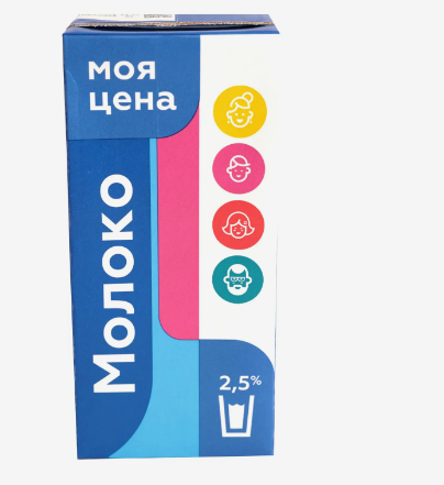 Молоко Моя цена ультрапастеризованное 2.5% 973мл Молоко Моя цена ультрапастеризованное 2.5% 973мл