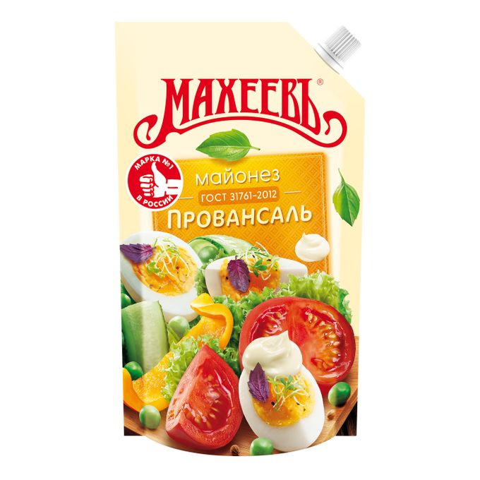 Майонез Махеевъ Провансаль 50.5% 380мл Майонез Махеевъ Провансаль 50.5% 380мл