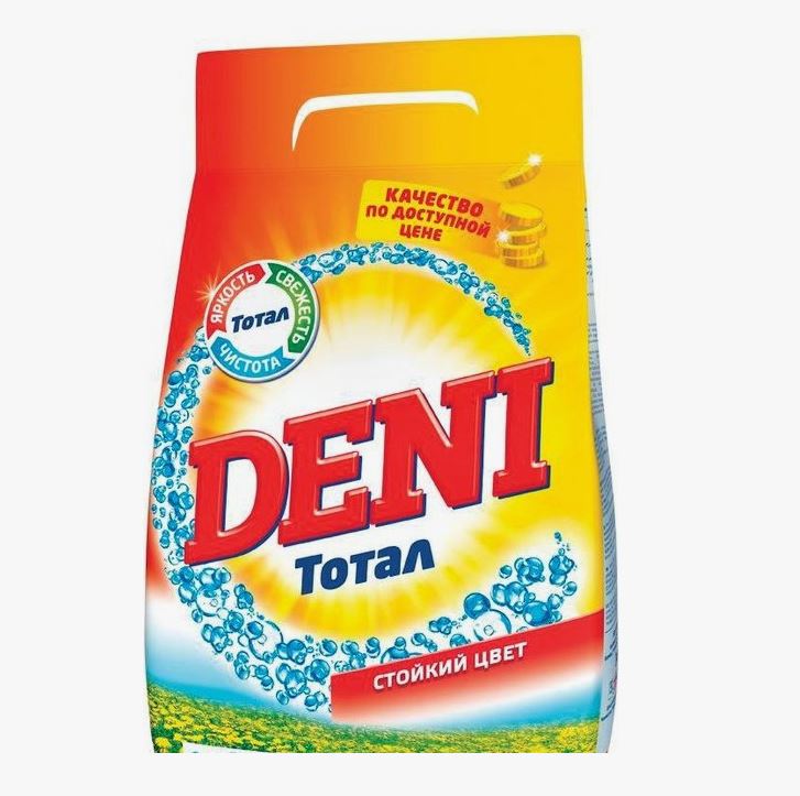 Стиральный порошок DENI Тотал 2,7 кг Стиральный порошок DENI Тотал 2,7 кг