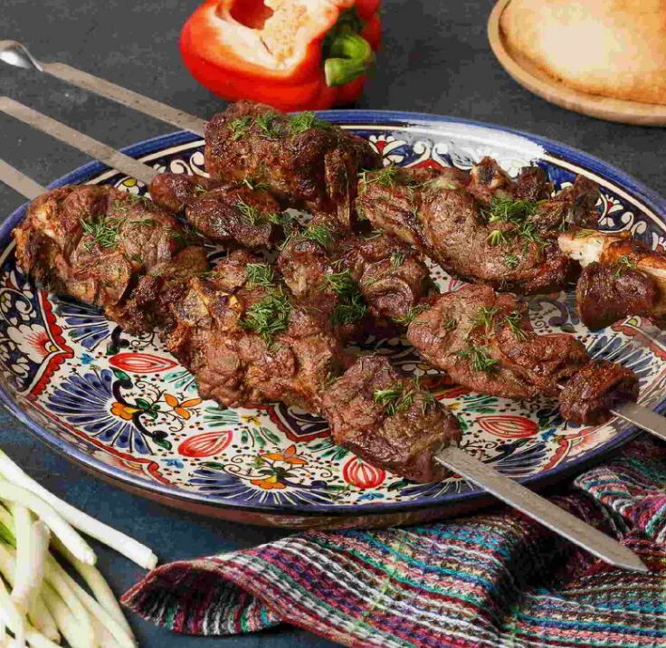 Шашлык из баранины-мякоть