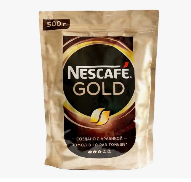 Кофе растворимый Nescafe Gold (Нескафе Голд), 500 г, пакет Кофе растворимый Nescafe Gold (Нескафе Голд), 500 г, пакет