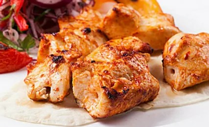 Шашлык из куриного филе Шашлык из куриного филе