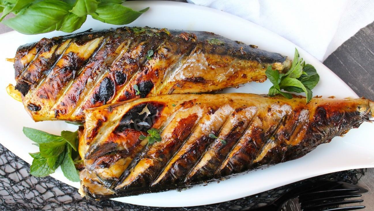 Шашлык из скумбрии Шашлык из скумбрии