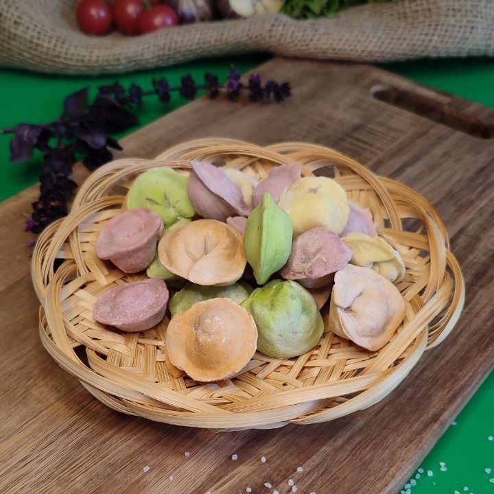 Пельмени цветные Пельмени цветные