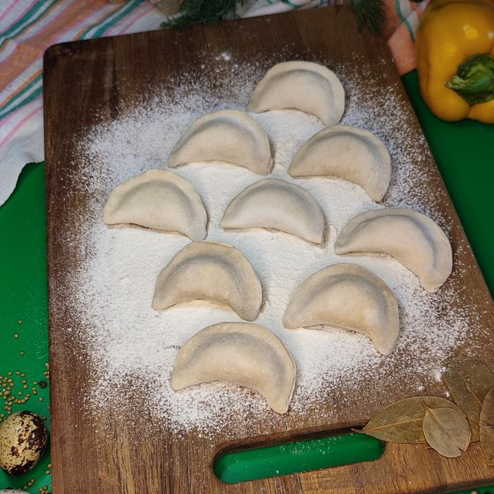 Вареники с капустой Вареники с капустой