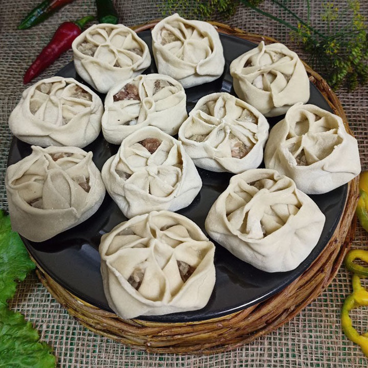 Манты "Праздничные" из рубленного мяса