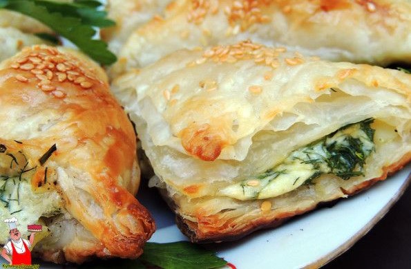 С брынзой ,сыром и зеленью С брынзой ,сыром и зеленью