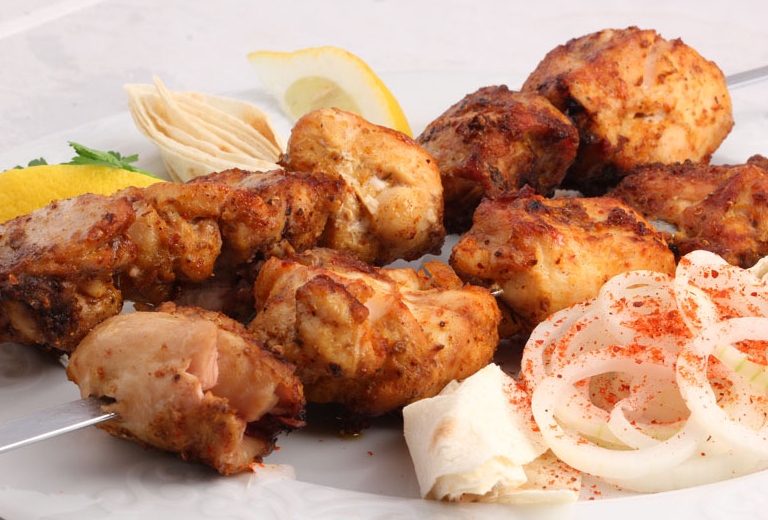 Шашлык из куриного филе Шашлык из куриного филе