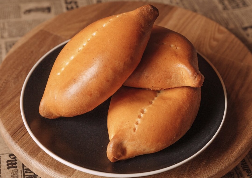 Пирожок с картофелем и грибами Пирожок с картофелем и грибами