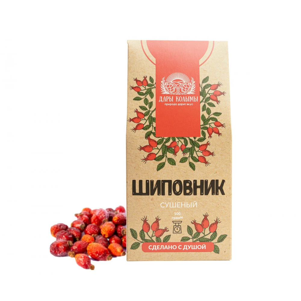 Шиповник сушёный 100гр Шиповник сушёный 100гр