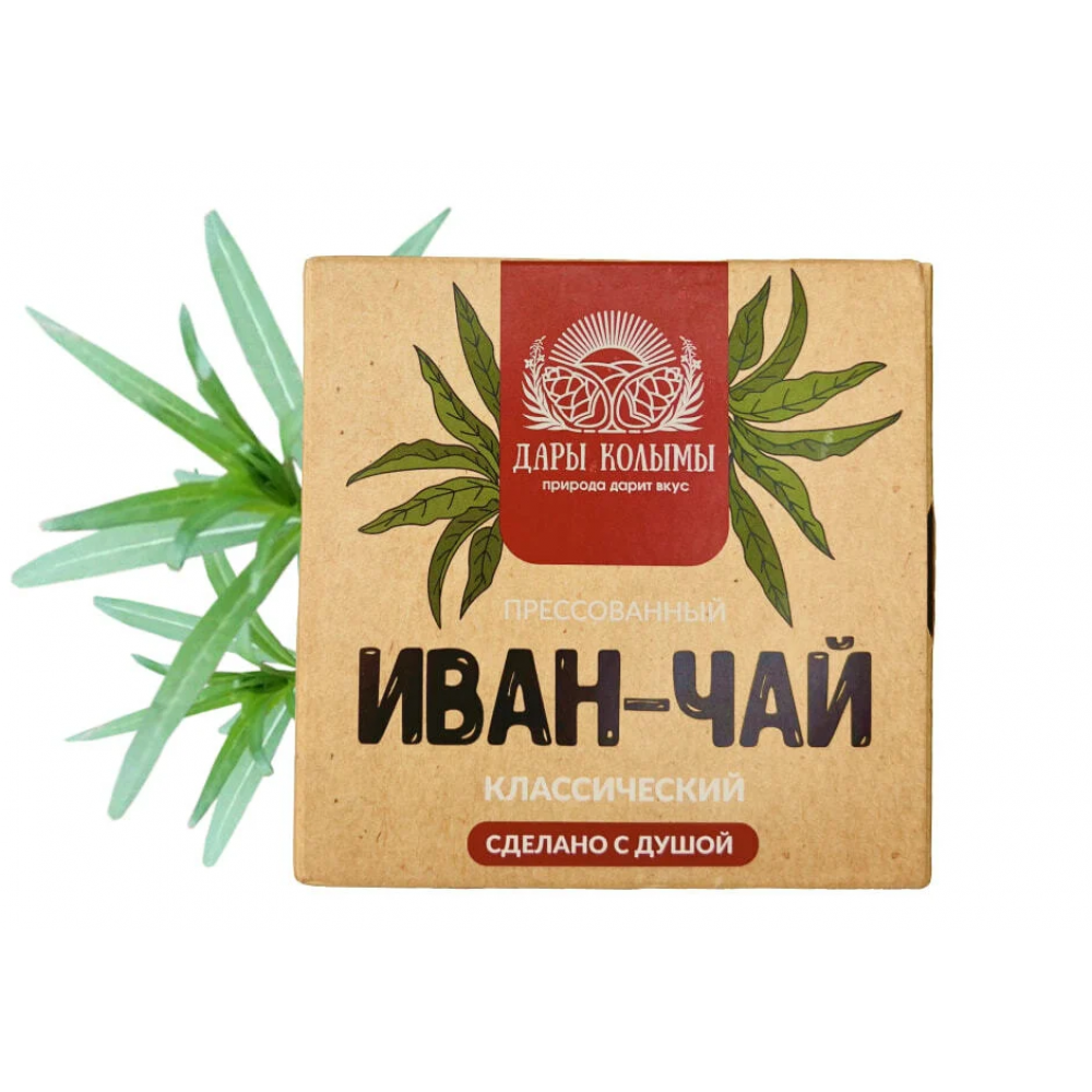 Иван-чай классический, пресованный 60гр Иван-чай классический, пресованный 60гр