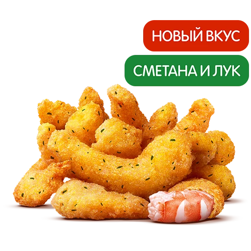 Креветки Сметана и Лук (12 шт.) Креветки Сметана и Лук (12 шт.)