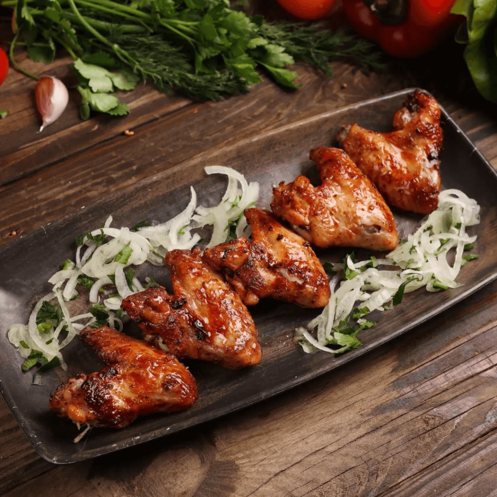 Шашлык из куриных крылышек Шашлык из куриных крылышек