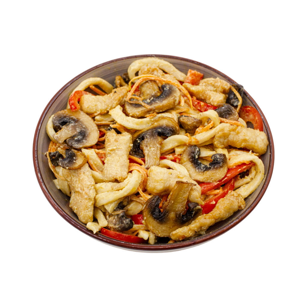 Вок Курица со сливочным соусом, 380 гр Вок Курица со сливочным соусом, 380 гр