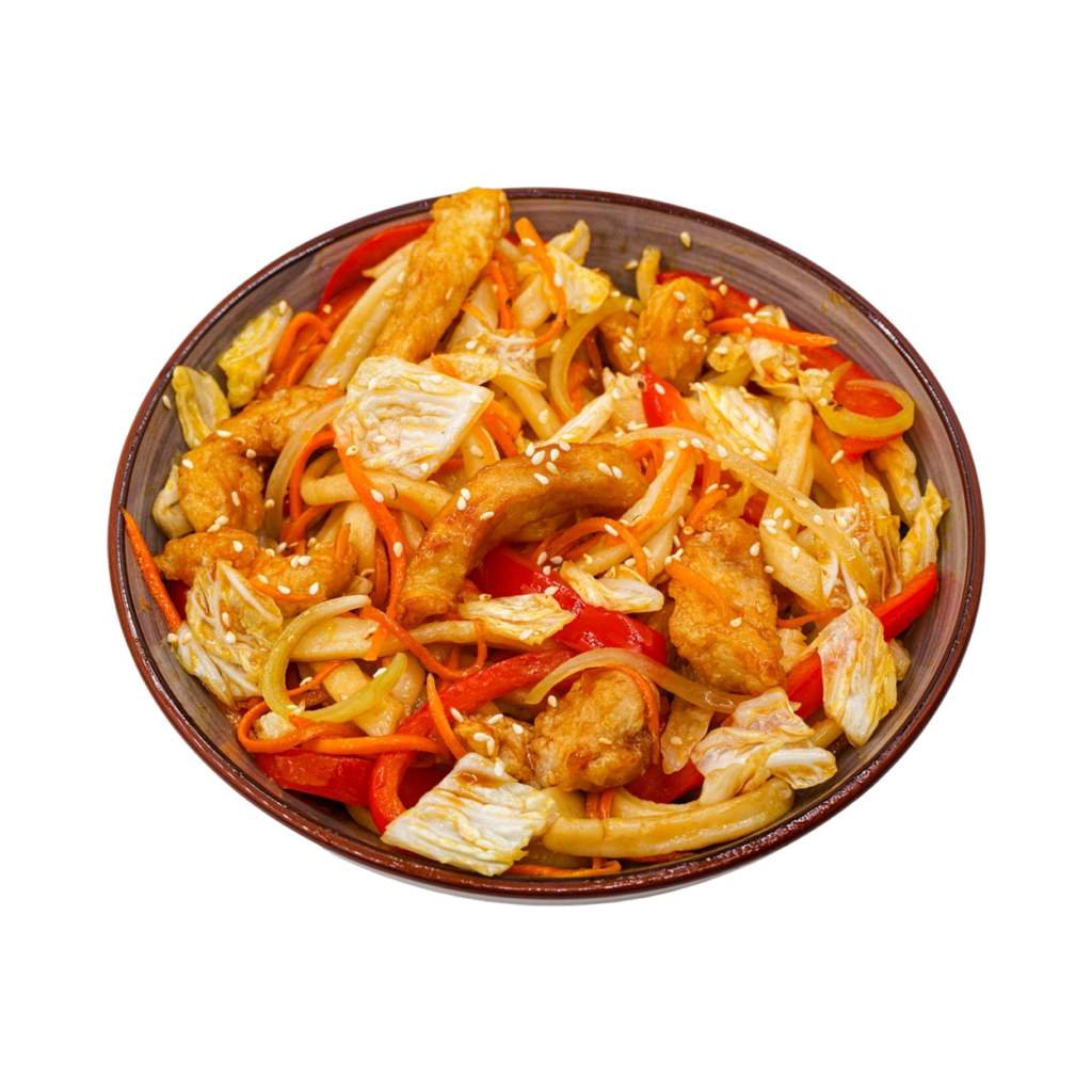 Вок Свинина терияки, 340 гр Вок Свинина терияки, 340 гр