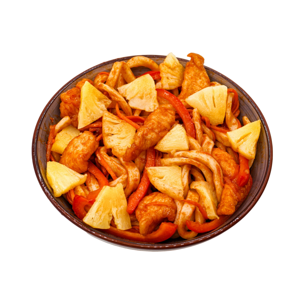 ХИТ! Вок со свининой и ананасами, 340 гр ХИТ! Вок со свининой и ананасами, 340 гр