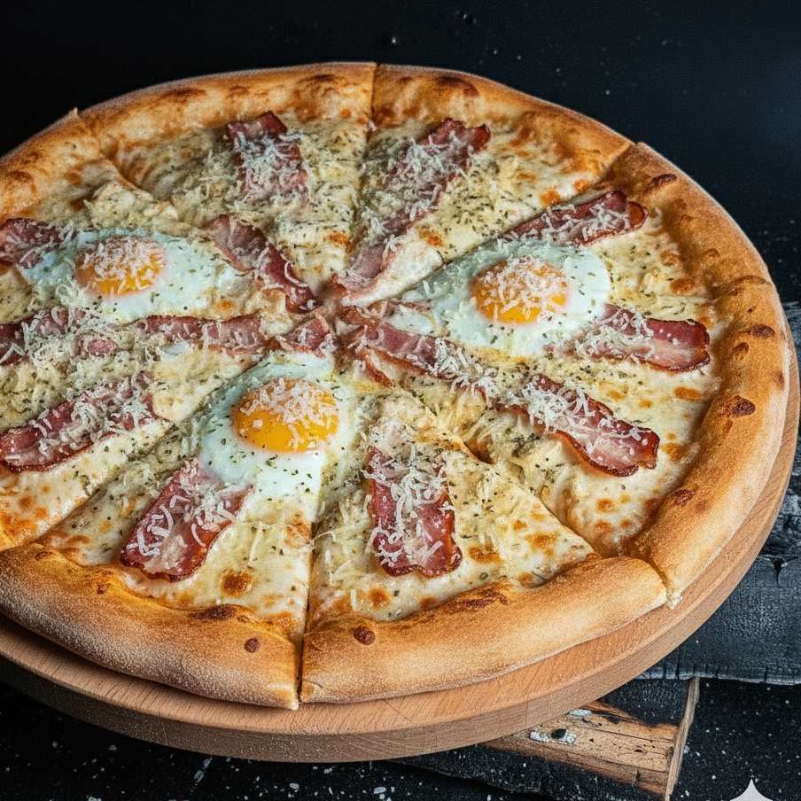 Пицца Карбонара Пицца Карбонара