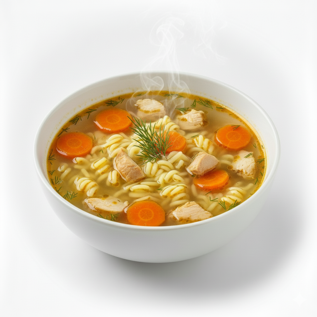 Супчик дня: куриный с вермишелью