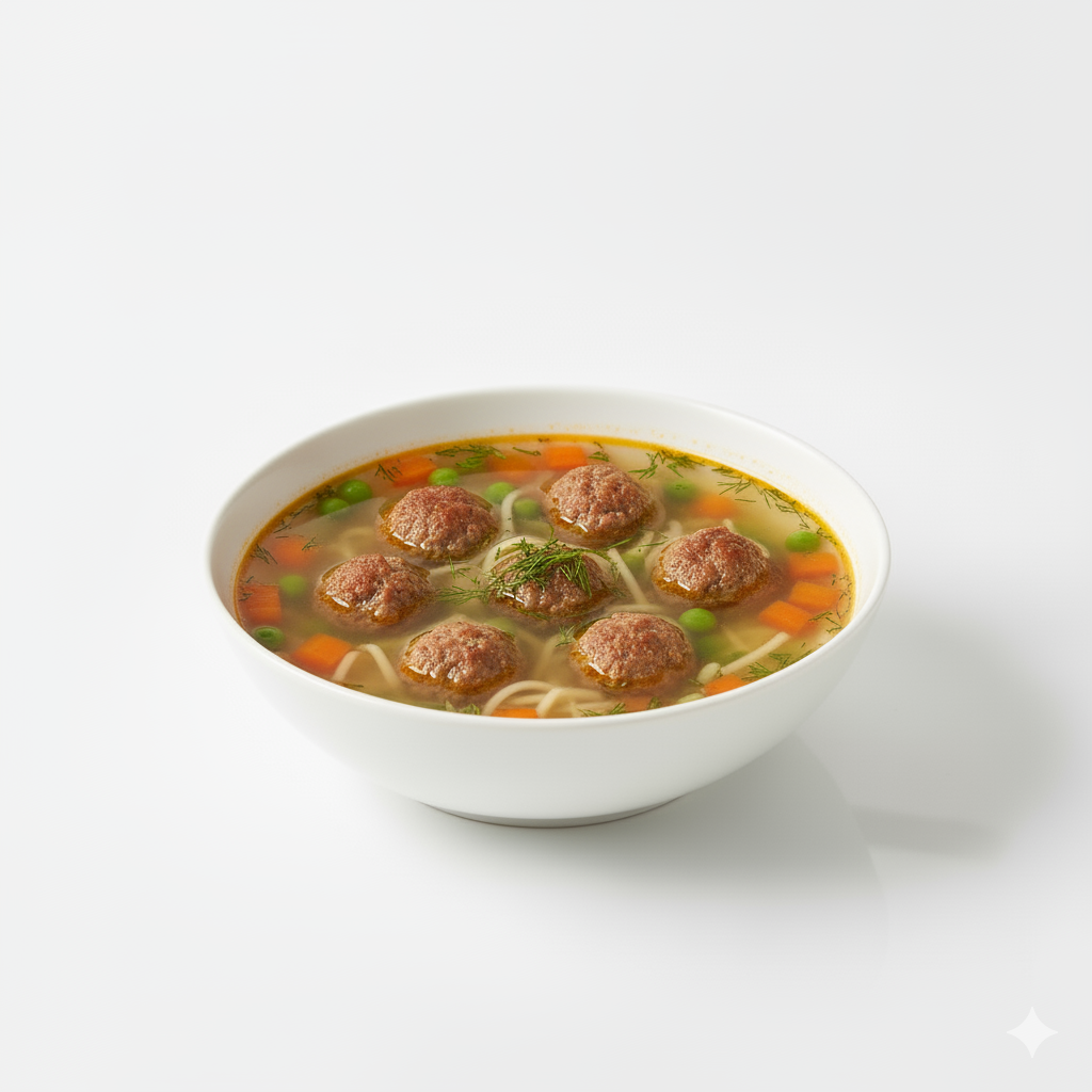 Суп с фрикадельками