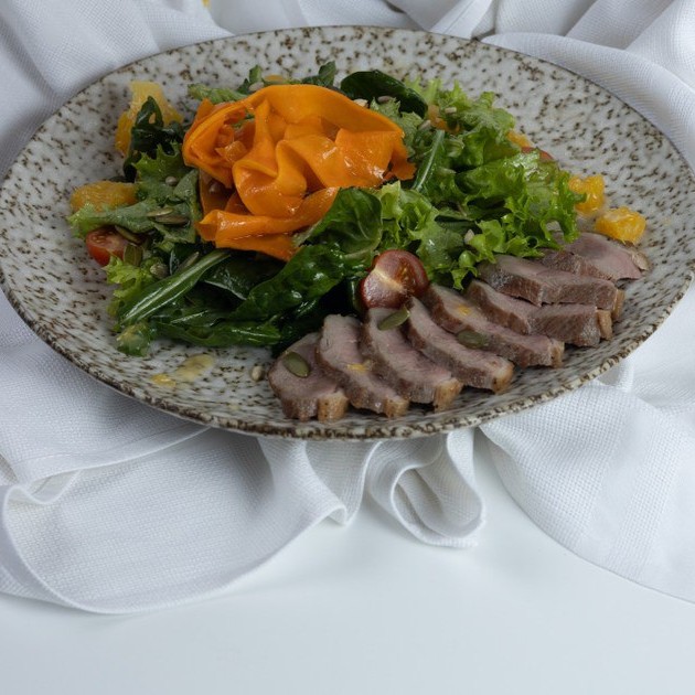 Салат с уткой