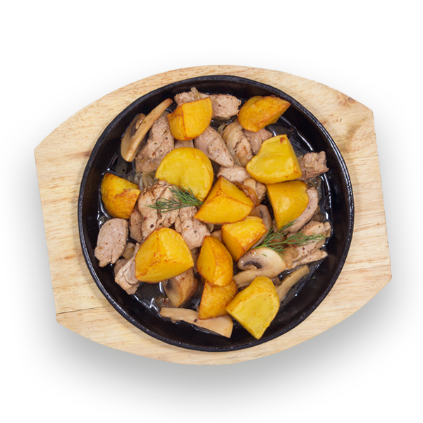 Жаровня с мясом и картофелем, 280 гр