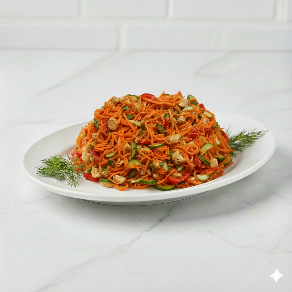 Хе курица с овощами Хе курица с овощами