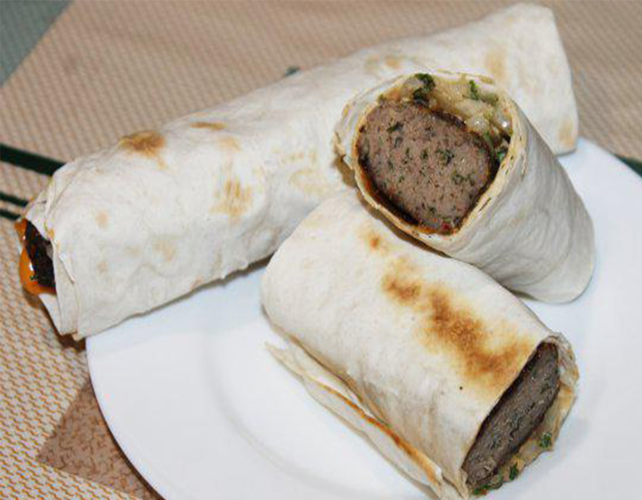 Люля-кебаб в лаваше