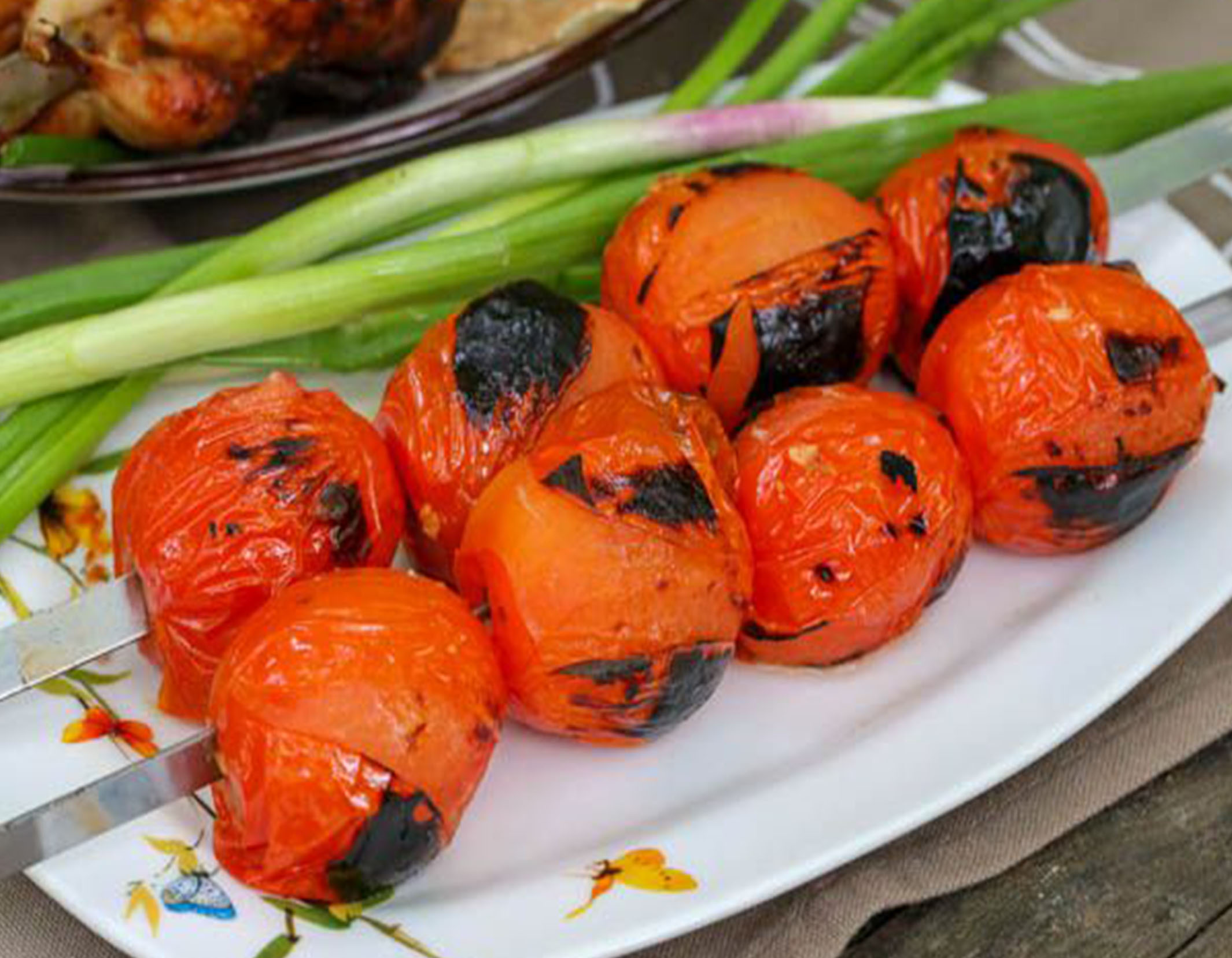 Помидоры на углях