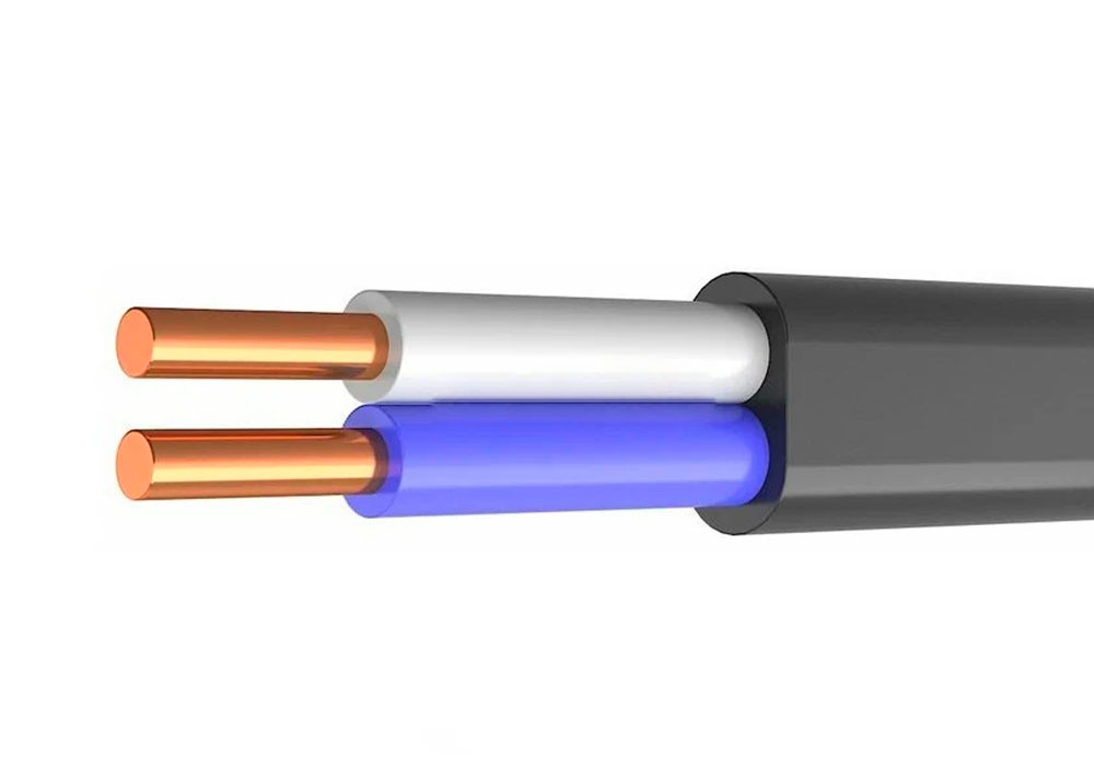 Кабель ВВГ-Пнг-LS 2х1,5 плоский (50м) (A,N) -0,66 ГОСТ Промэко