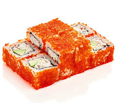 Ролл «Калифония» со снежным крабом Ролл «Калифония» со снежным крабом