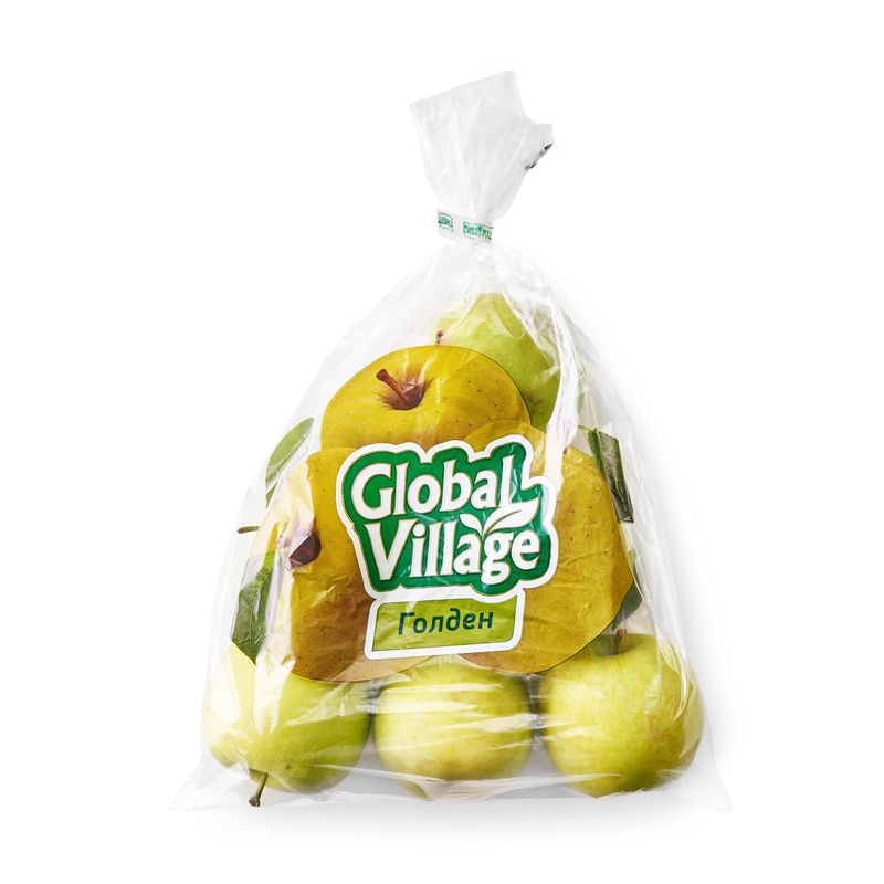 Яблоки Global Village Голден фасованные Яблоки Global Village Голден фасованные