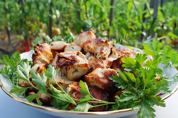 ШАШЛЫК ИЗ КУРИЦЫ