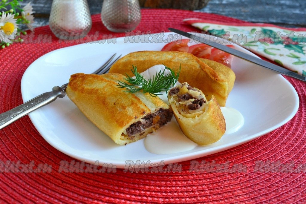 БЛИНЫ С ЛИВЕРОМ