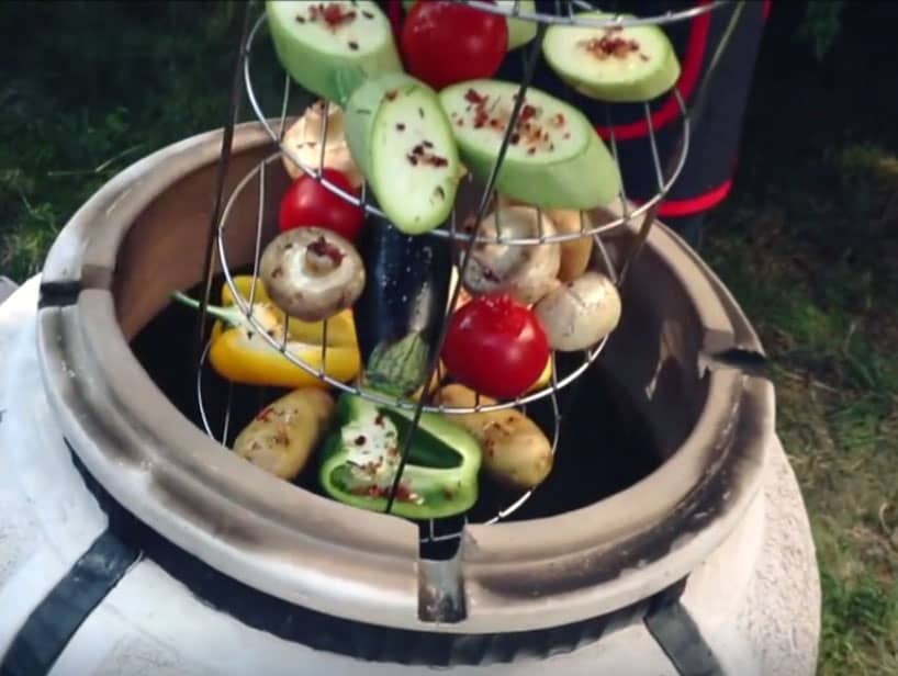 Овощи в тандыре Овощи в тандыре