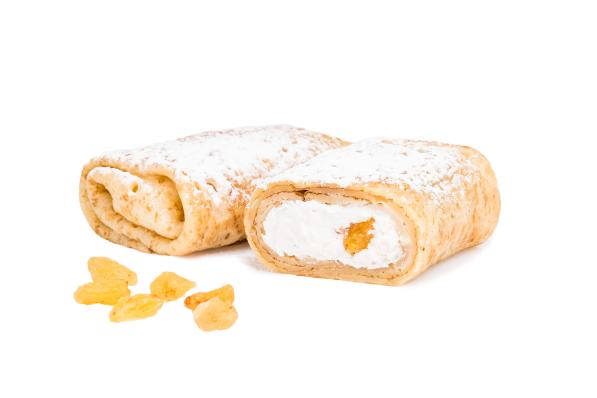 Блинчики с творогом и изюмом