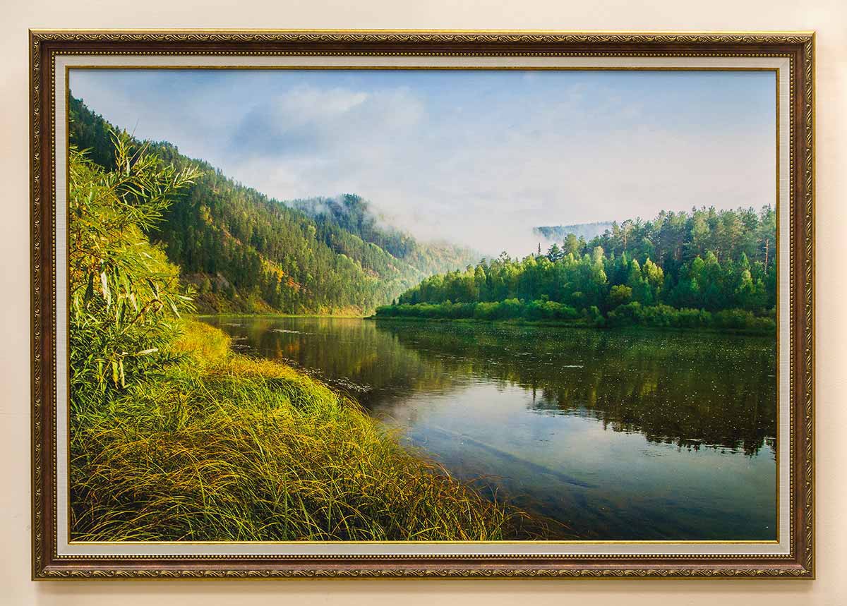 утро на река Мана