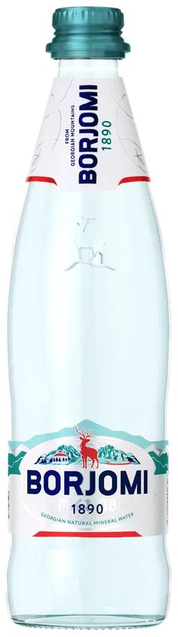 ВОДА МИНЕРАЛЬНАЯ ПРИРОДНАЯ ЛЕЧЕБНО-СТОЛОВАЯ ПИТЬЕВАЯ ГАЗИРОВАННАЯ "БОРЖОМИ" 0.5 л ст/б ВОДА МИНЕРАЛЬНАЯ ПРИРОДНАЯ ЛЕЧЕБНО-СТОЛОВАЯ ПИТЬЕВАЯ ГАЗИРОВАННАЯ "БОРЖОМИ" 0.5 л ст/б