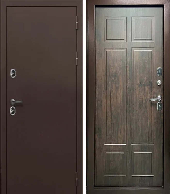 Входная дверь 11 см Протерма /тиковое дерево