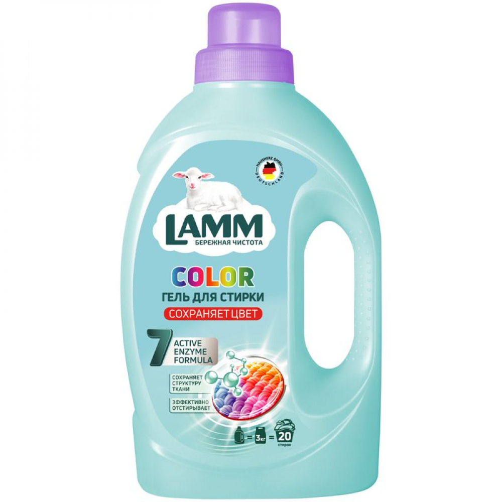 Гель для стирки Lamm Color 1.3л Гель для стирки Lamm Color 1.3л