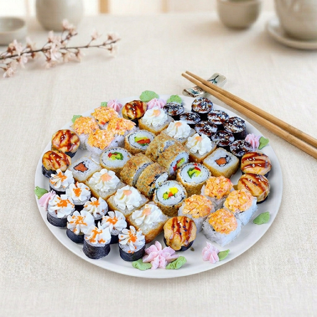 АКЦИЯ! Набор роллов «Весенняя сакура»