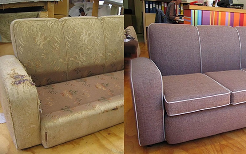 Перетяжка диванов-Прямые