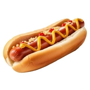 Датский Хот-дог в булке фирменная Датский Хот-дог в булке фирменная